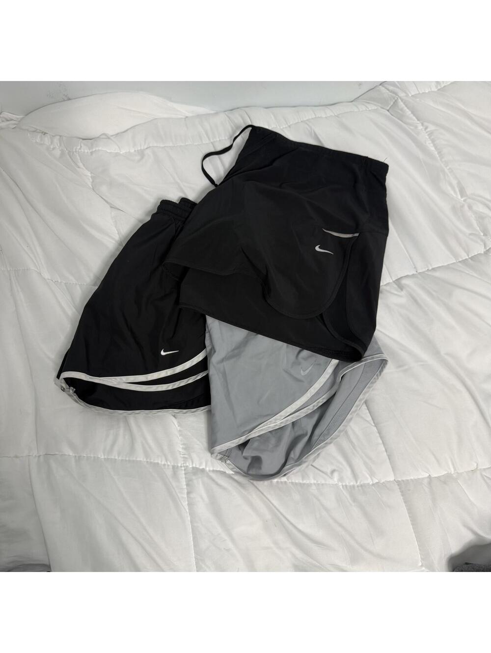 nike track shorts and skirt bundle medium